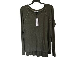 Michael Stars Grey Long Sleeve Tee Size Medium NWT